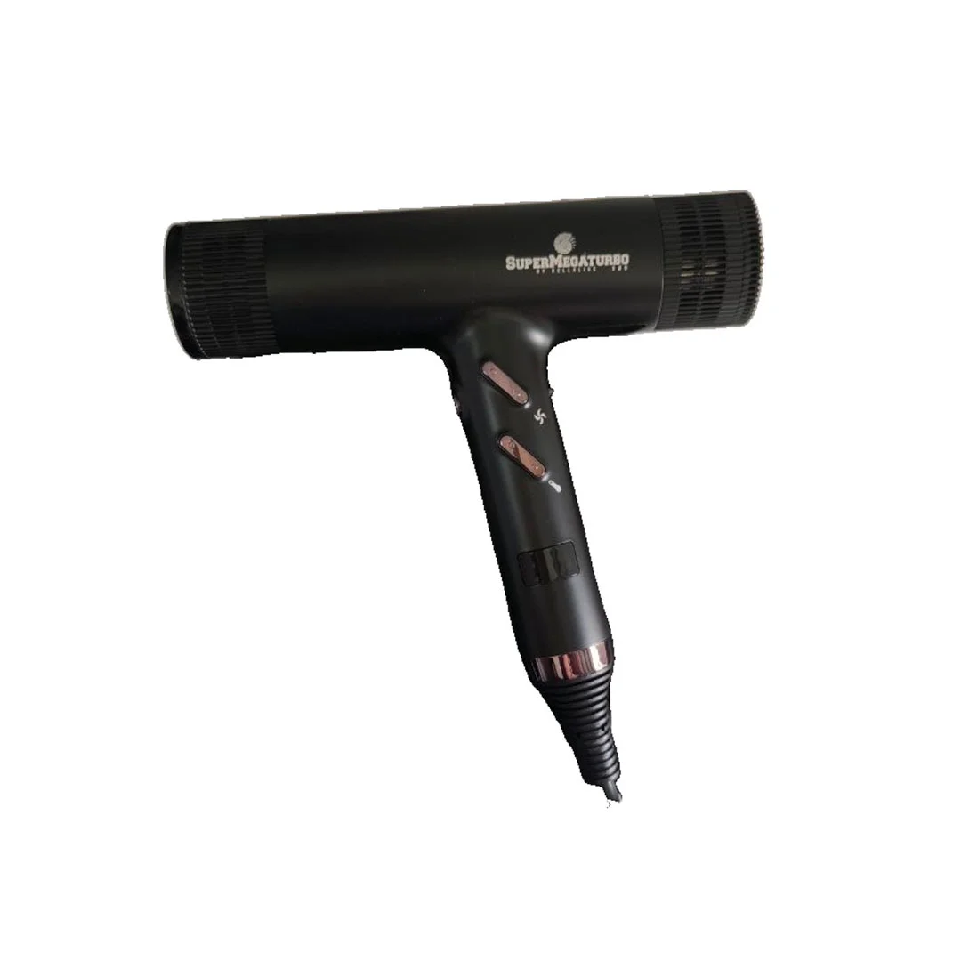 SECADOR D/CABELLO BELLALISS 6728-5D MEGATURBO ULTRA-LIGTH MOTOR-SPEED NEGRO