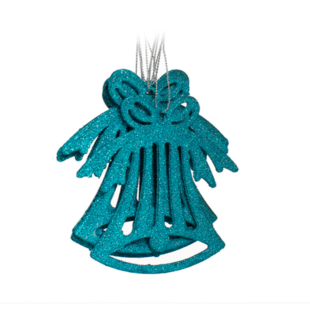 ORNAMENTO CAMPANA NAV 10X12X0 3CM (831-XMTX215-1231K) TURQUESA