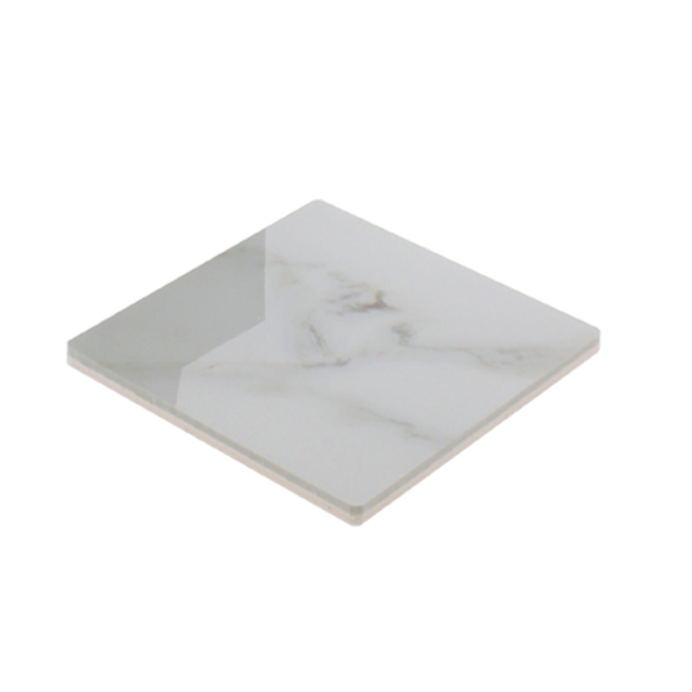 PORTA VASO 7 PZAS 9.5X9.5CM (37118) BLANCO/GRIS