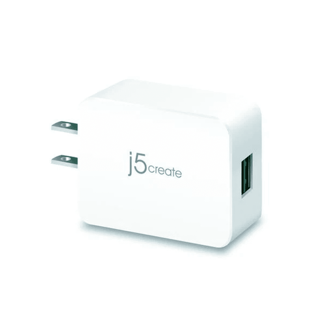 CARGADOR JUP11 J5CREATE-, USB QC 3.0 CON PROTECCION CONTRA SOBRETENSIONES
