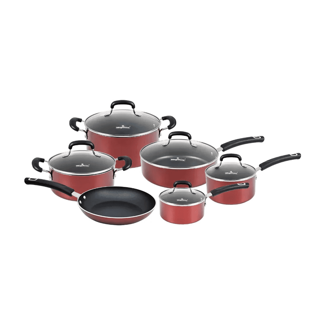 JUEGO DE OLLA MAGEFESA 13580 BASIC 11 PIEZAS