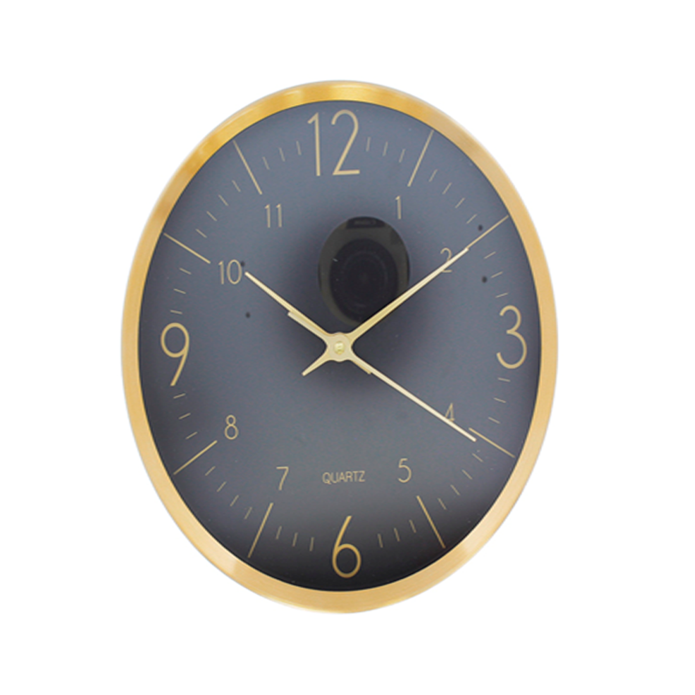 RELOJ DE PARED (N21-02659) DORADO/NEGRO