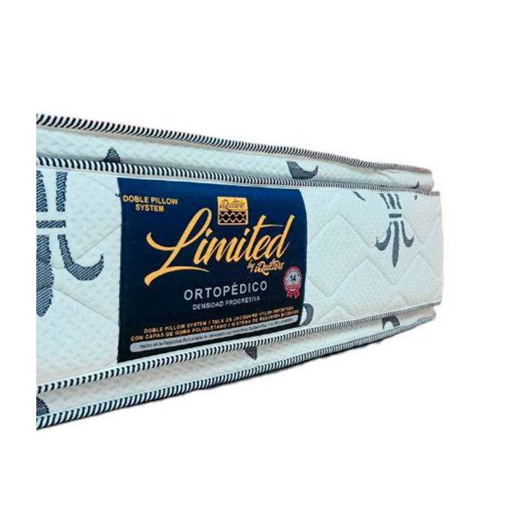 COLCHON QUILTERS LIMITED 2X2 ORT DOBLE PILLOW SYSTEM 14 AÑOS CQL-200
