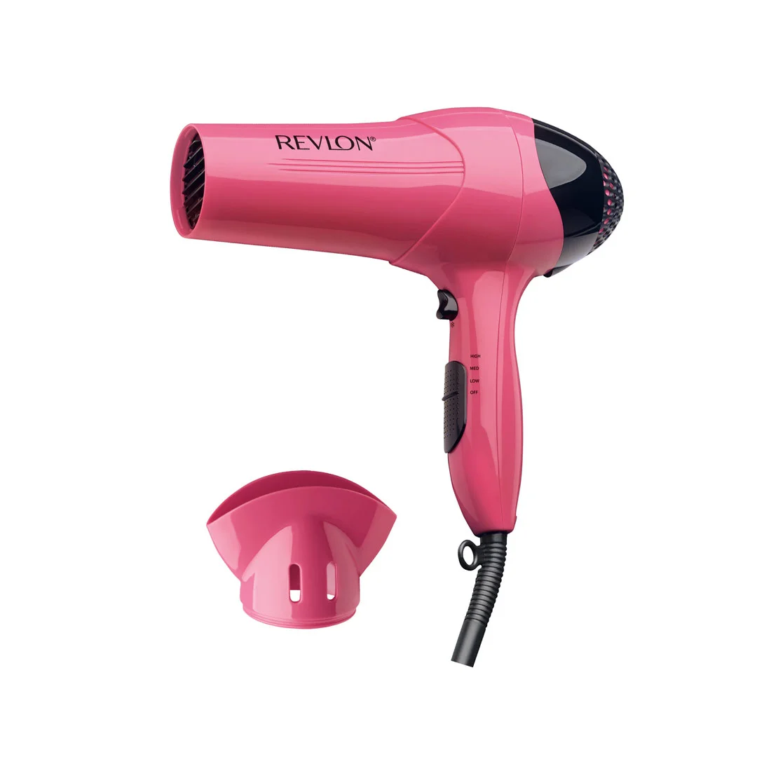 SECADOR D/CABELLO REVLON RV474 ROSA ESSENTIALS FRIZZ 1875 WATTS